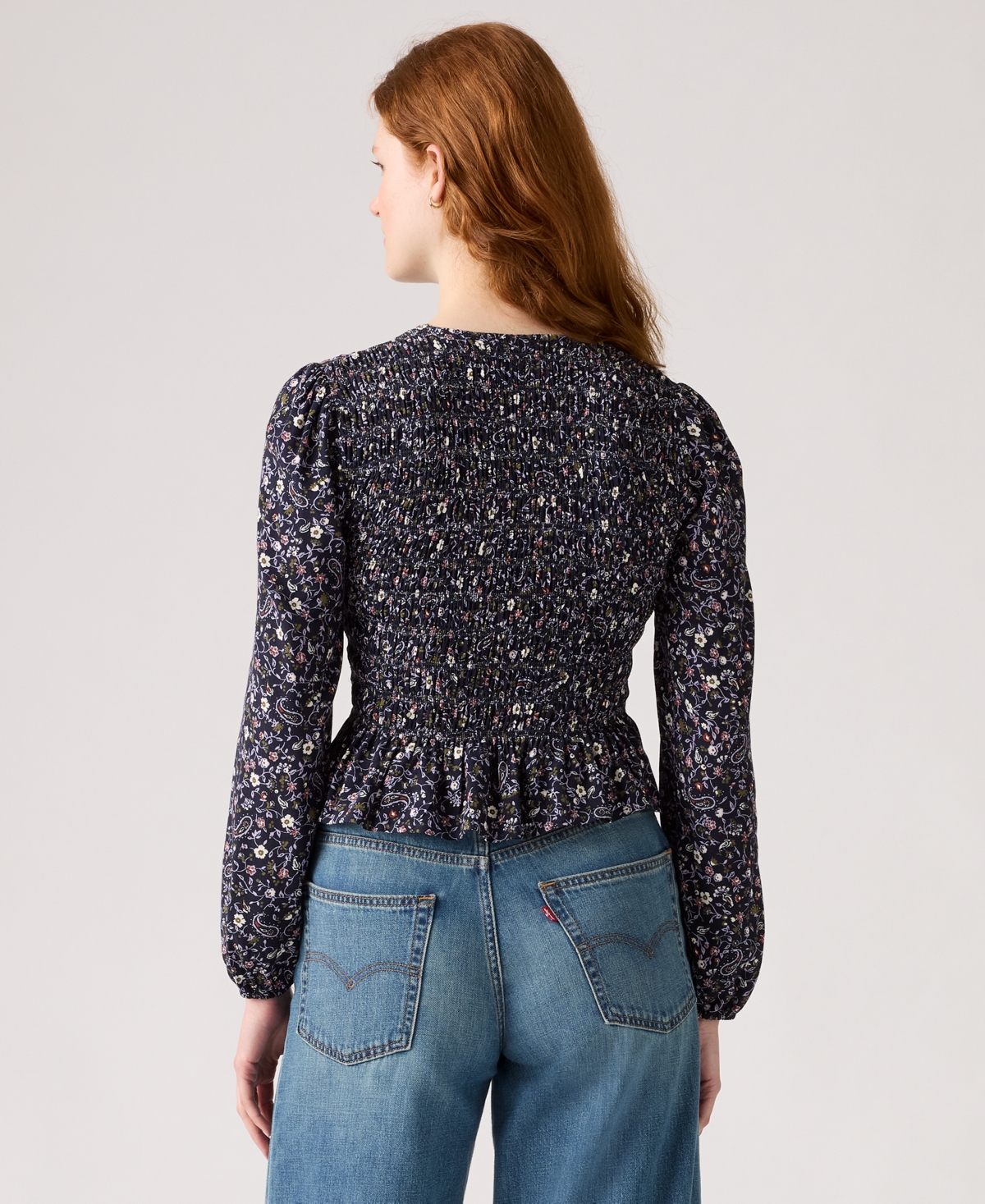 Levi's Women's Esme Long-Sleeve Slim Fit Blouse