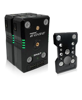 Powerbase Edge Snap 49Wh SMART Stacking Battery Pack, Bundle with Quick Release Plate