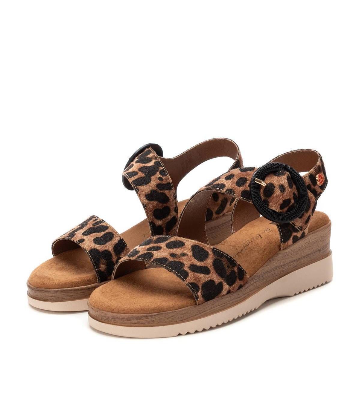 Xti Women's Wedge Ankle Strap Sandals