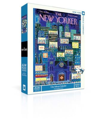 City Advent Calendar 1000 Piece Puzzle