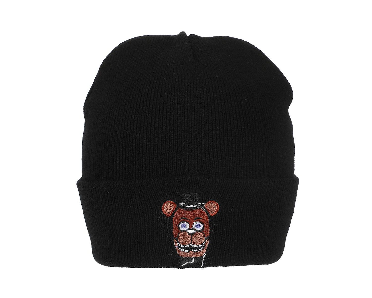 Men's Freddy Embroidery On Acrylic Knit Standard Cuff Beanie