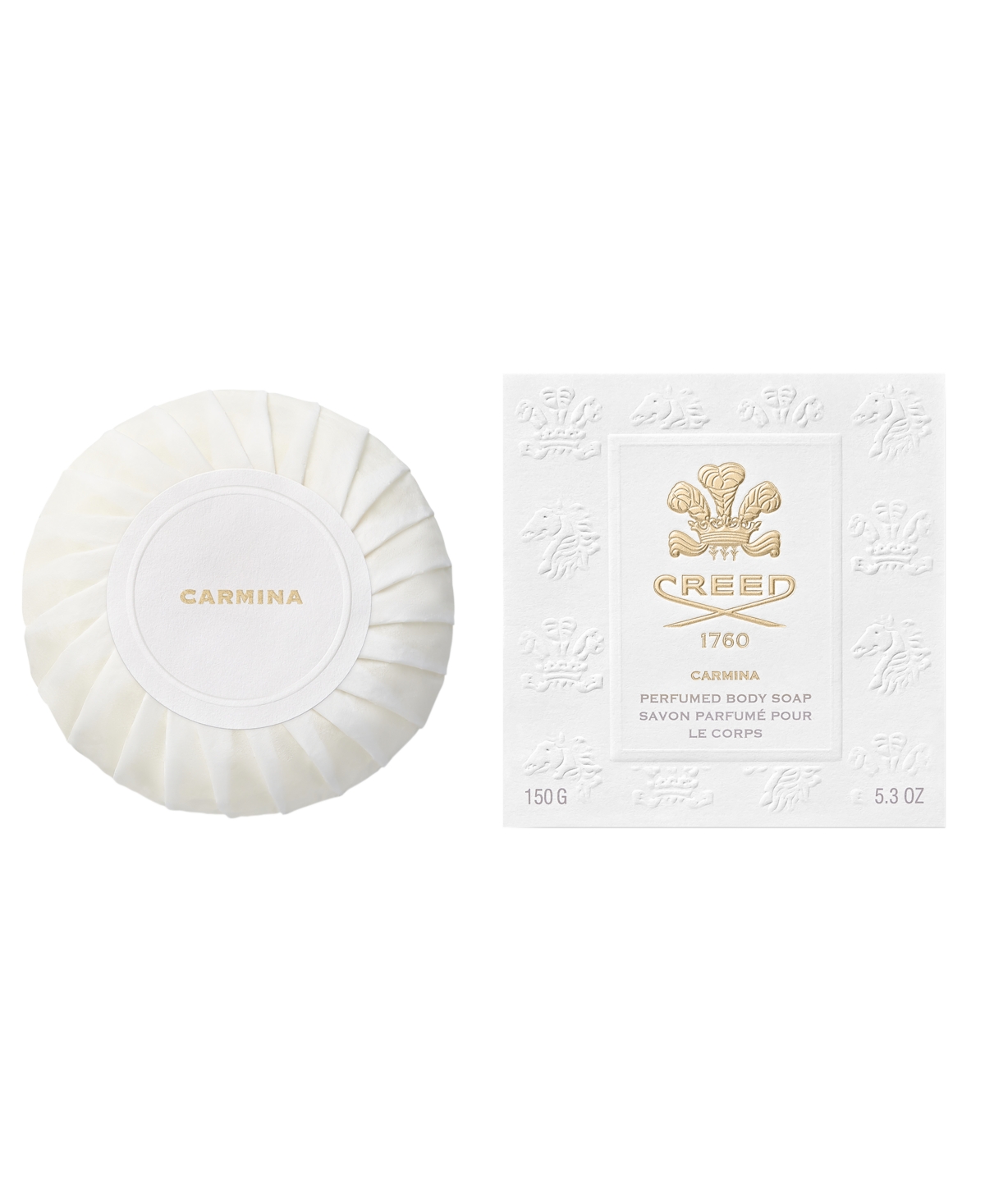 Creed Carmina Perfumed Soap, 5.3 Oz. In Transparent
