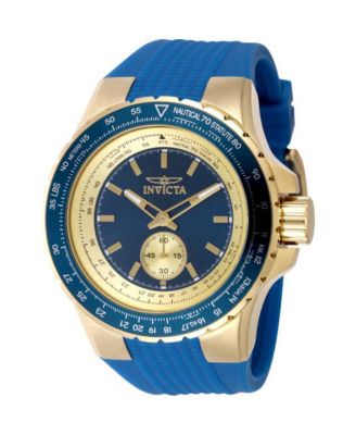 Men's 49307 Aviator  Quartz Multifunction Blue Dial Watch
