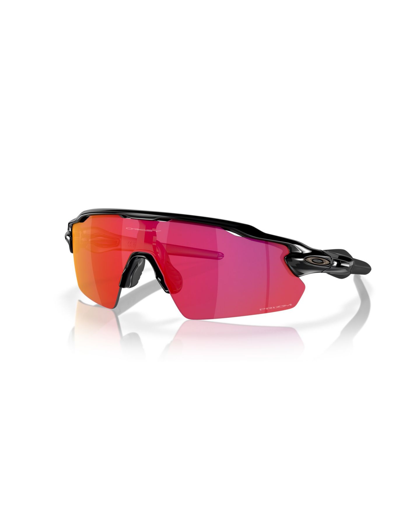 Солнцезащитные очки Oakley Unisex Geometric Sunglasses, Radar EV Pitch Team Colors OO9211, цвет: Полированный чёрный — фото 1