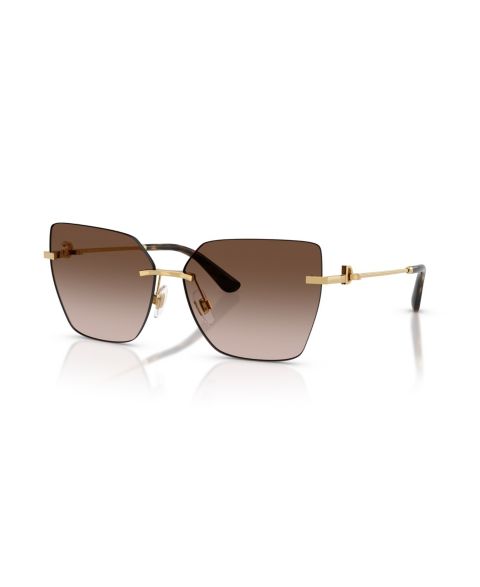Женские солнцезащитные очки Dolce&Gabbana Dolce Gabbana Sunglasses, DG2321, цвет: Тёмный золотой