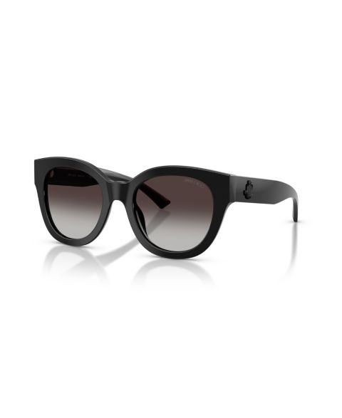 Женские солнцезащитные очки Jimmy Choo Round Sunglasses, JC5053, цвет: Чёрный