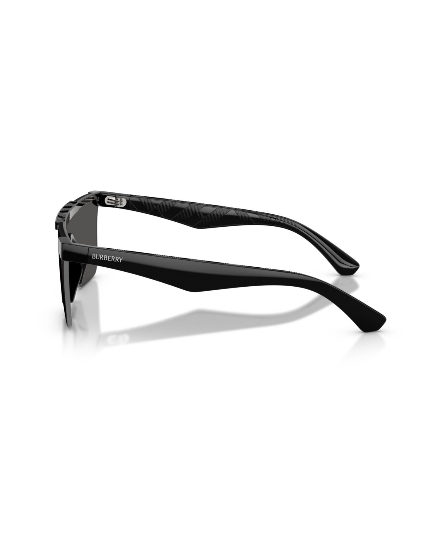 Солнцезащитные очки Burberry Unisex Rectangle Sunglasses, BE4480D, цвет: Чёрный — фото 3