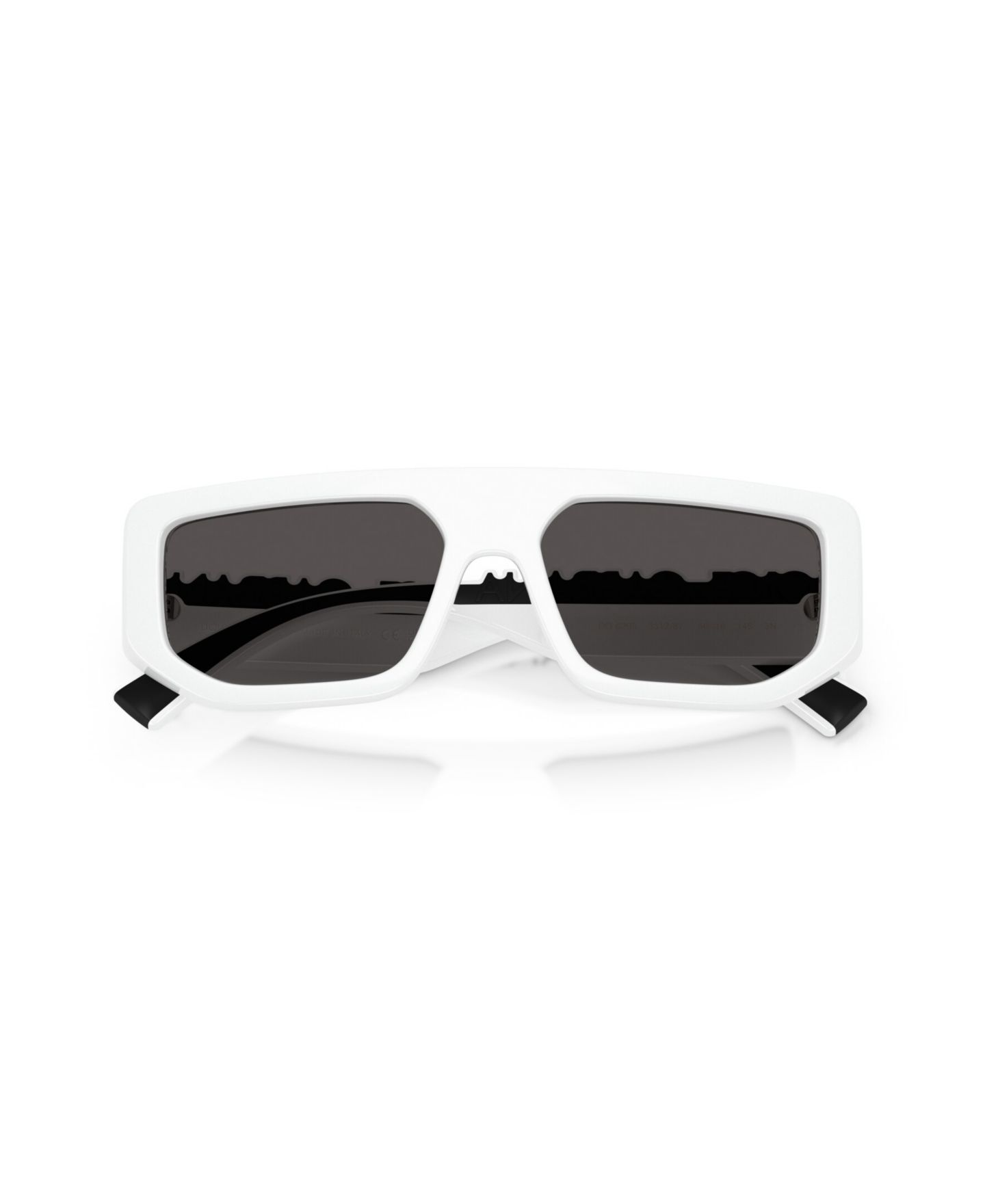 Солнцезащитные очки Dolce&Gabbana Unisex Rectangle Sunglasses, DG6203, цвет: Чёрный — фото 7