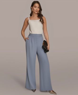 Women’s Waisted Wide Leg Pants