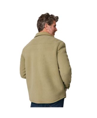 Men's Sueded Tundra Fleece Shirt Jacket