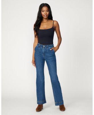 Women's High Rise Retro Flare Jean, Medium Blue