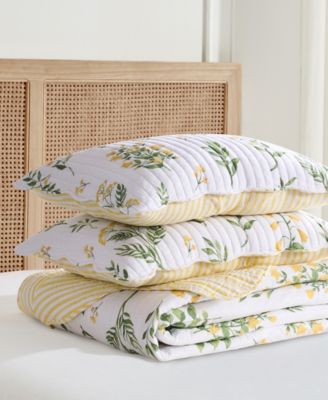 Home Daffodil Reversible 2-Pc. Quilt Set, Twin/Twin XL