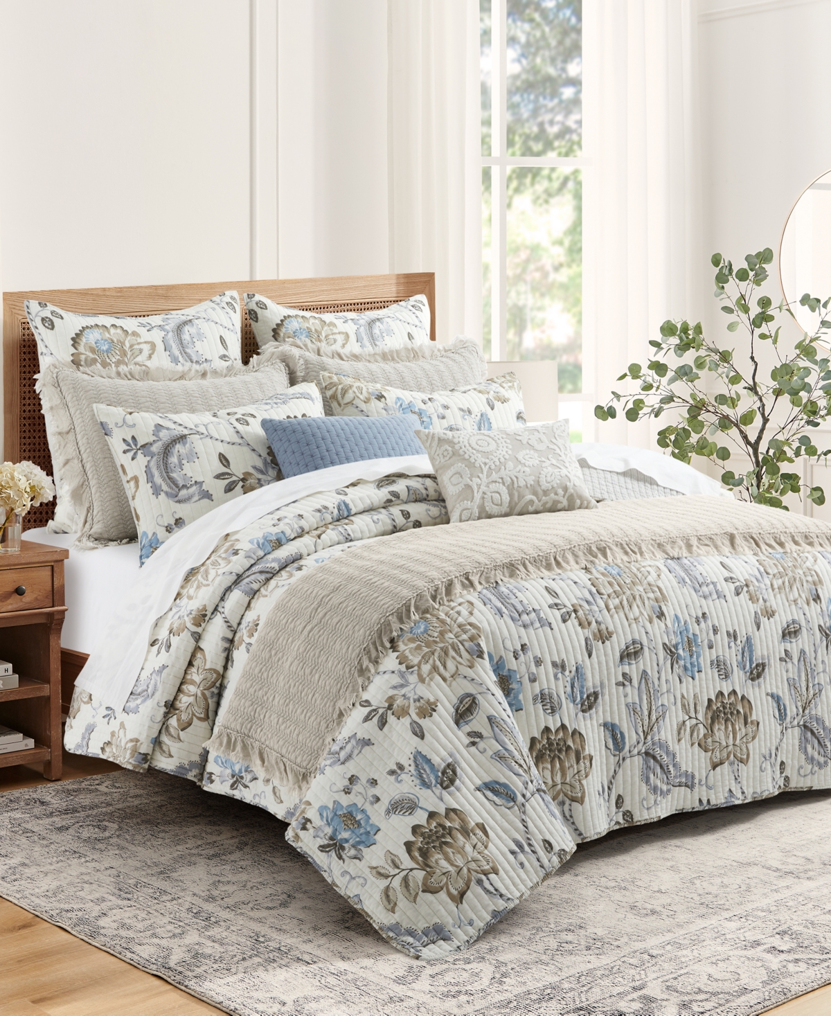 Levtex Wilhemina Stone Washed 2-Pc. Quilt Set, Twin/Twin Xl