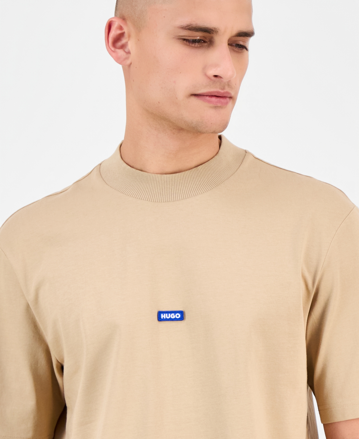 Hugo Boss Men's Nieros Short-Sleeve Logo Crewneck T-Shirt