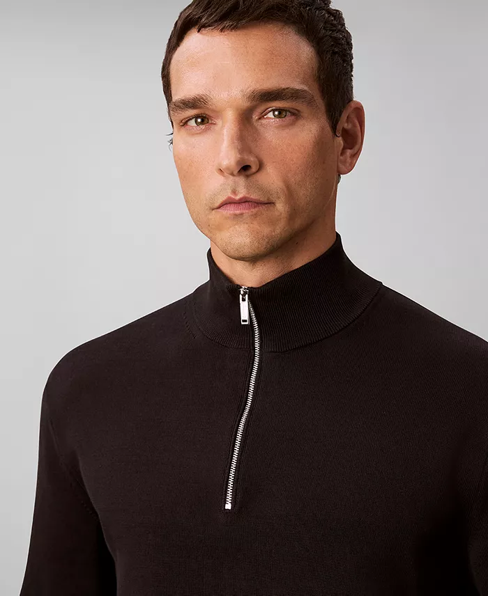 Men's Supima Cotton 1/4 Zip Sweater - thumbnail 4
