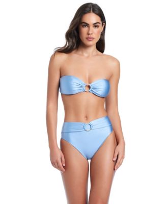 Pearls Of Wisdom O-Ring Bandeau Top