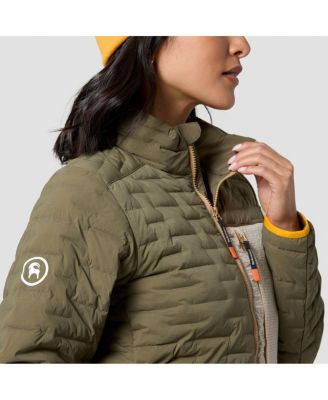 Women's Peale Primaloft Stitch-Free Baffle Stretch Jacket Synthetic Insulation Jackets