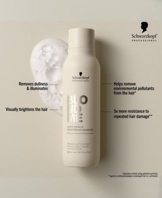 BlondMe Bond Repair Brightening Shampoo, 10.1 oz.