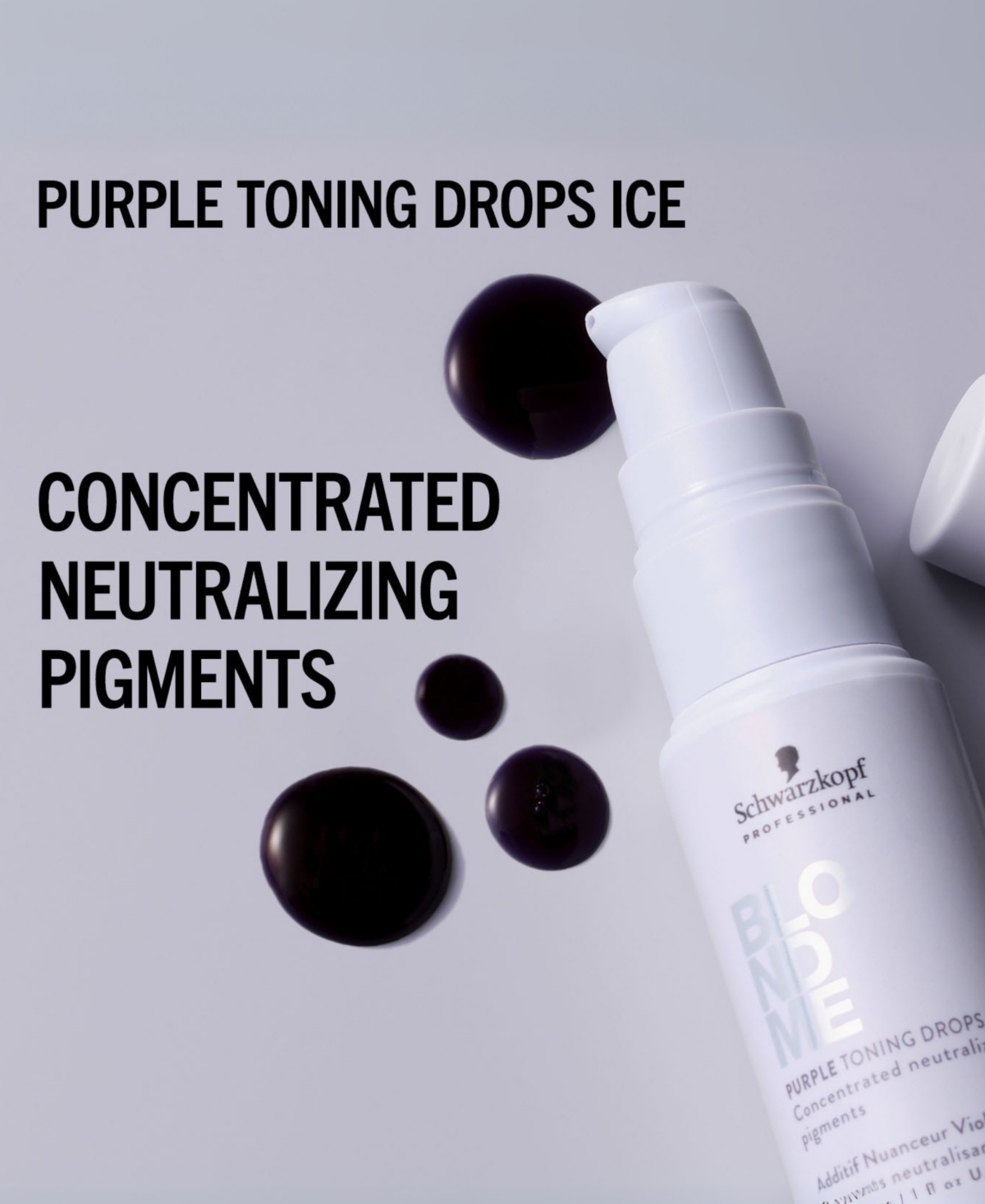 Schwarzkopf Blondme Blonde Wonders Toning Drop, 1.0 Oz. In Transparent