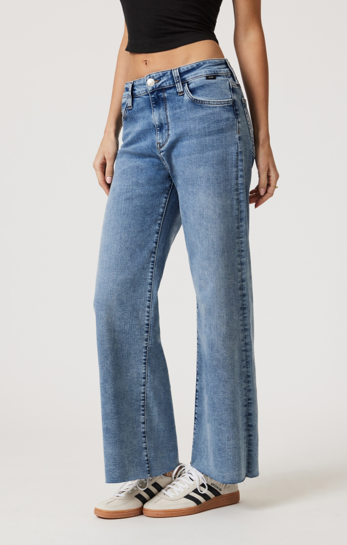 Mavi Jeans Women's Paloma Wide Leg Light Brushed Tribeca