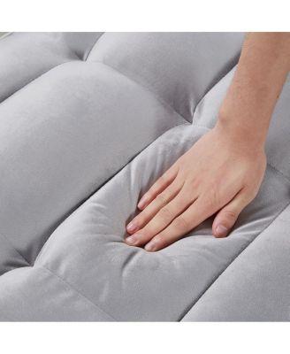 3-in-1 Sleeper Chair Bed – Convertible Recliner Sofa with USB-C Port, Phone Mount & Cup Holder for Small Spaces