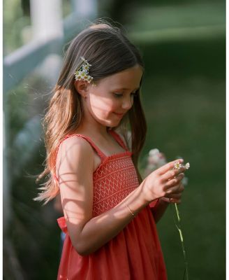 Toddler Girls Sleeveless Smocked Sundress