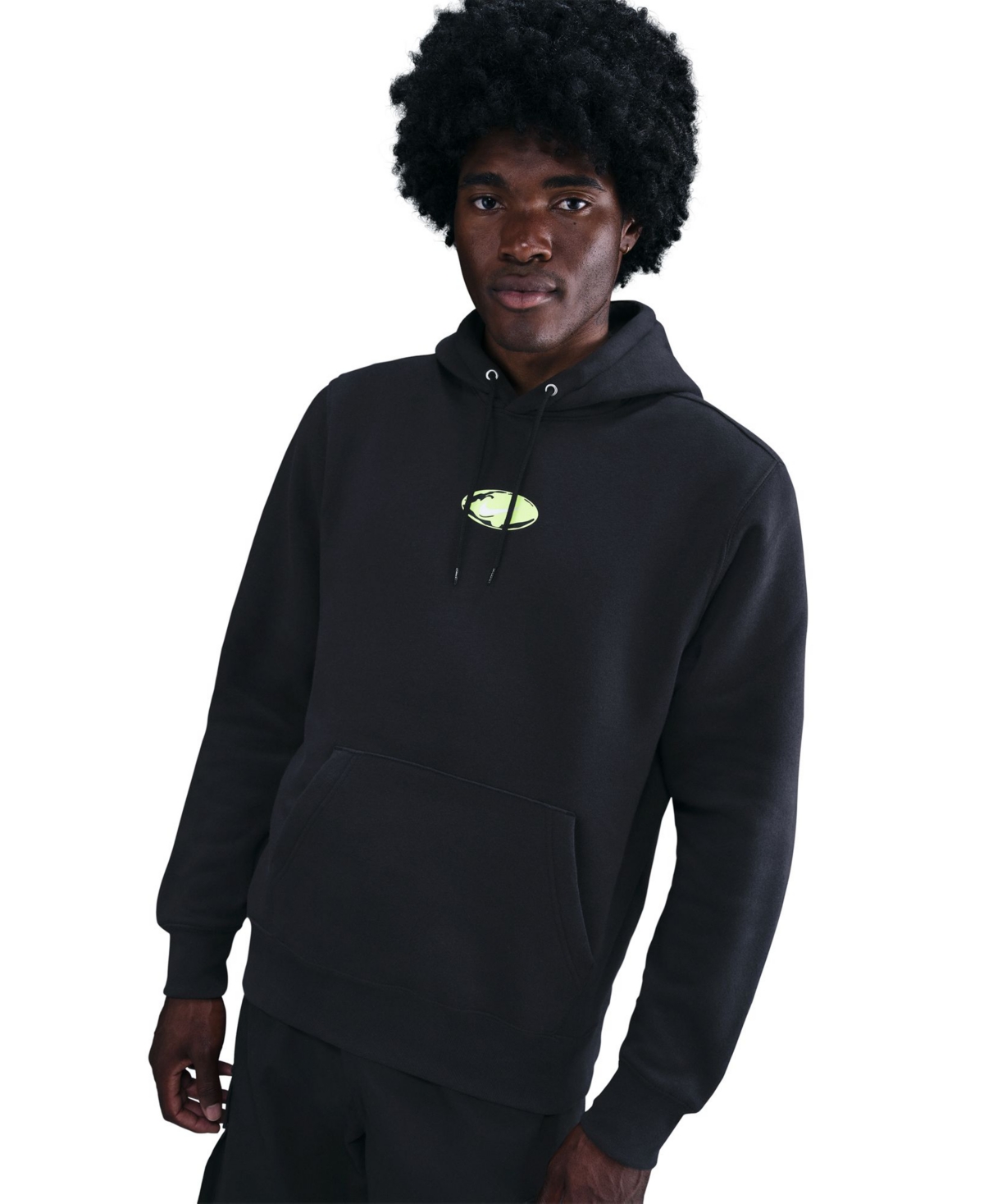 Nike Men's Sportswear Club Fleece Pull-on Hoodie In Black