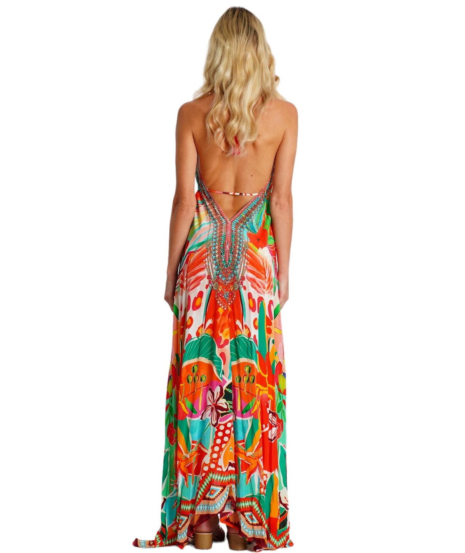 Women's Maxi halterneck Dress