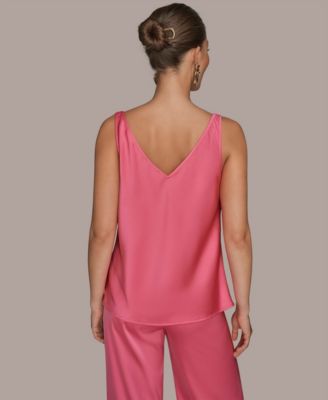 Women's Sleeveless Twisted-Strap Camisole Top