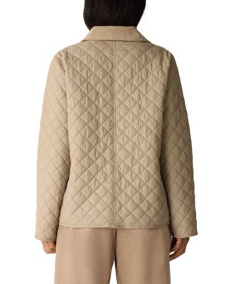 Women's Classic Collar Quilted Jacket