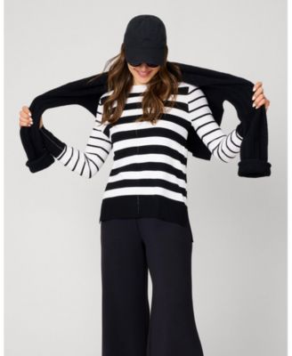 Women's Easy Stripe Tunic Sweater