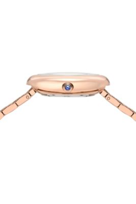 Women's Angelica Watch with Sunray Dial, Topaz Gemstones and Stainless Steel Bracelet  1343CANS