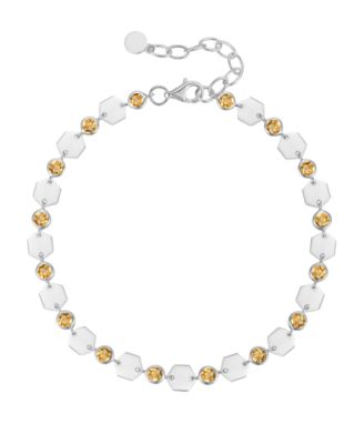 Citrine Luna Bracelet (2 ct. t.w.) in Sterling Silver