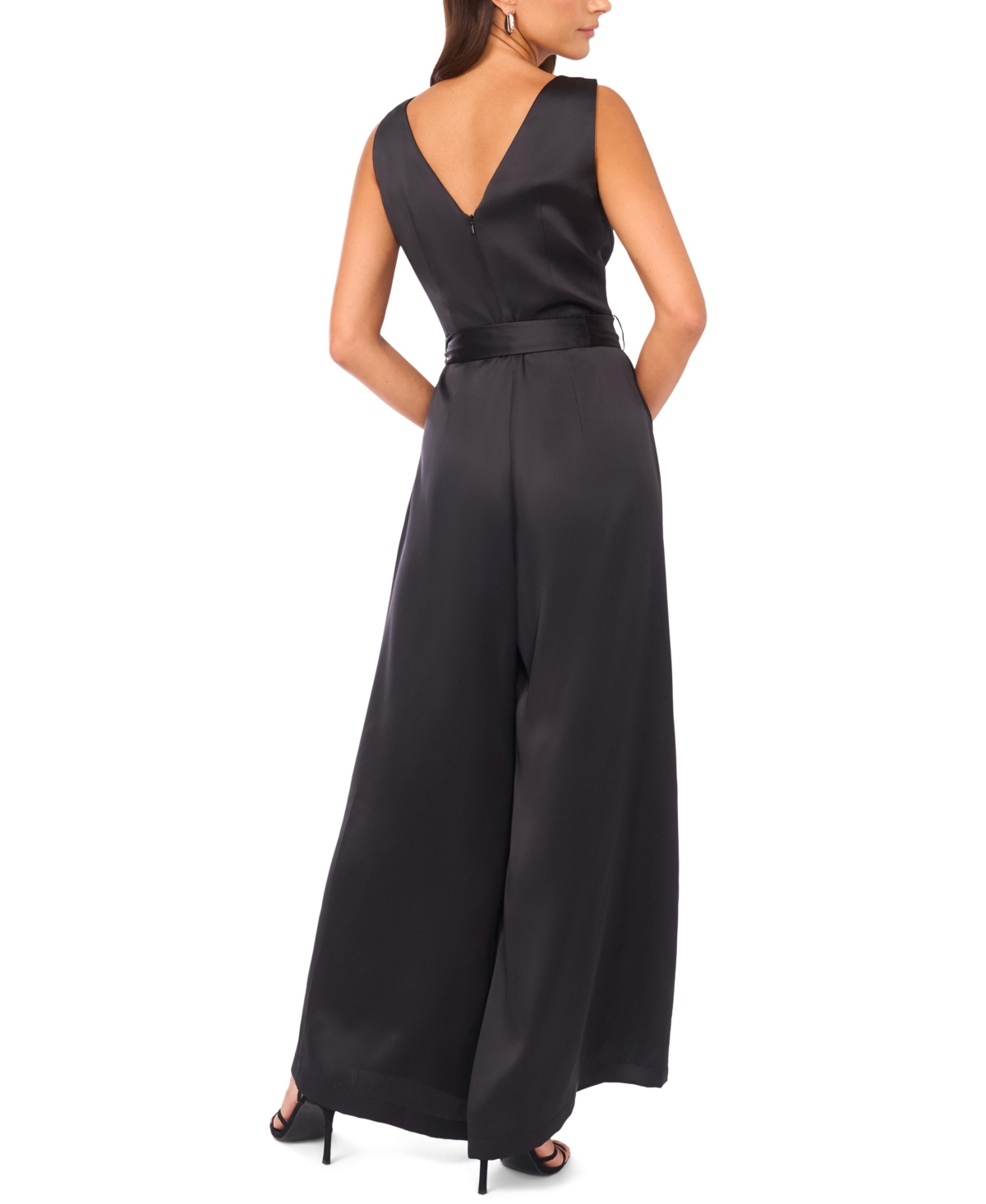 Vince Camuto Women's Boat Neck Jumpsuit