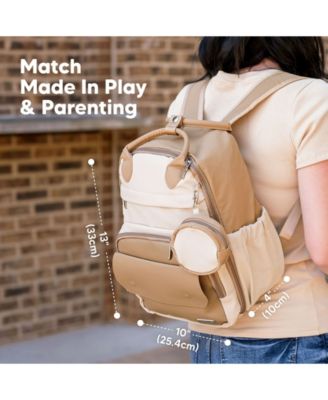 Play Diaper Bag Backpack Comes with Portable Changing Pad, Baby Bag for Mom, Baby Travel Essential