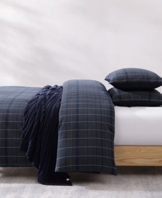 Cold Spring Yarn Dyed Cotton Blend 3-Pc. Duvet Cover Set, King