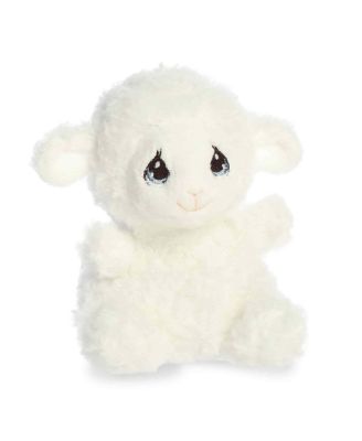 Mini Luffie Lamb Palm Pals Precious Moments Adorable Plush Toy White 5"
