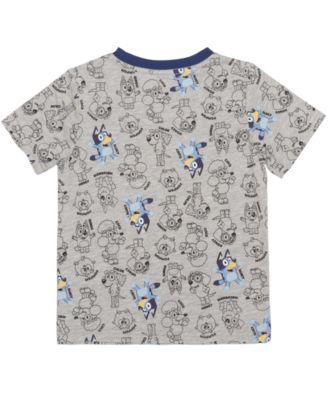 Boys' Toddler 2T-5T Printed T-Shirt, Short-Sleeve T-Shirt and Joggers, 3-Piece Set
