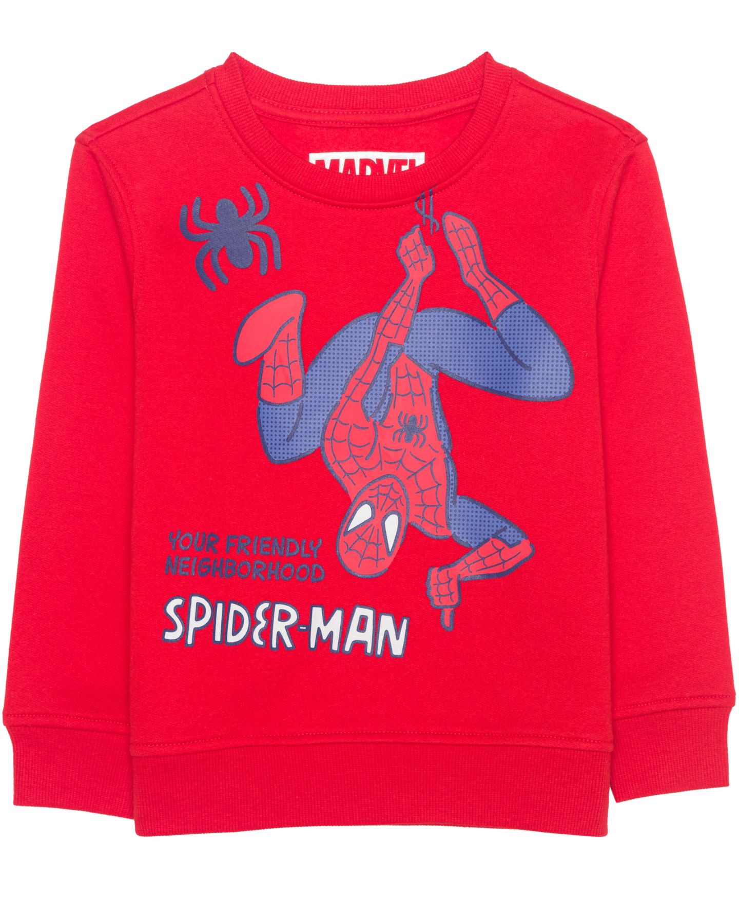 Комплекты Spider-Man Printed T-Shirt, Short-Sleeve T-Shirt and Joggers, 3-Piece Set для мальчиков-малышей, цвет: Красный / Синий — фото 6