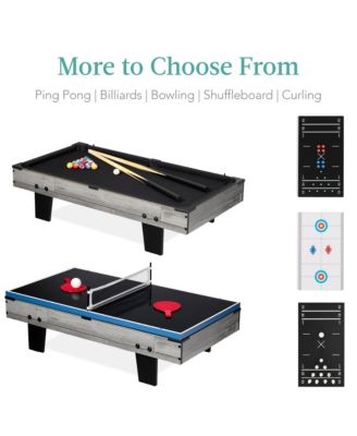 11-in-1 Kids Combo Game Set w/ Ping Pong, Foosball, Air Hockey, 5 Accessory Bags