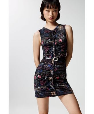 Women's Short graffiti dress