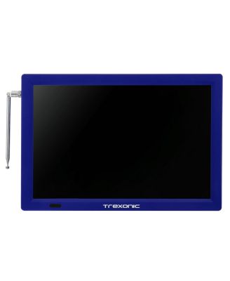 Trexonic Portable Rechargeable 14 Inch LED TV with HDMI, SD/MMC, USB, VGA, AV In/Out and Built-in Digital Tuner
