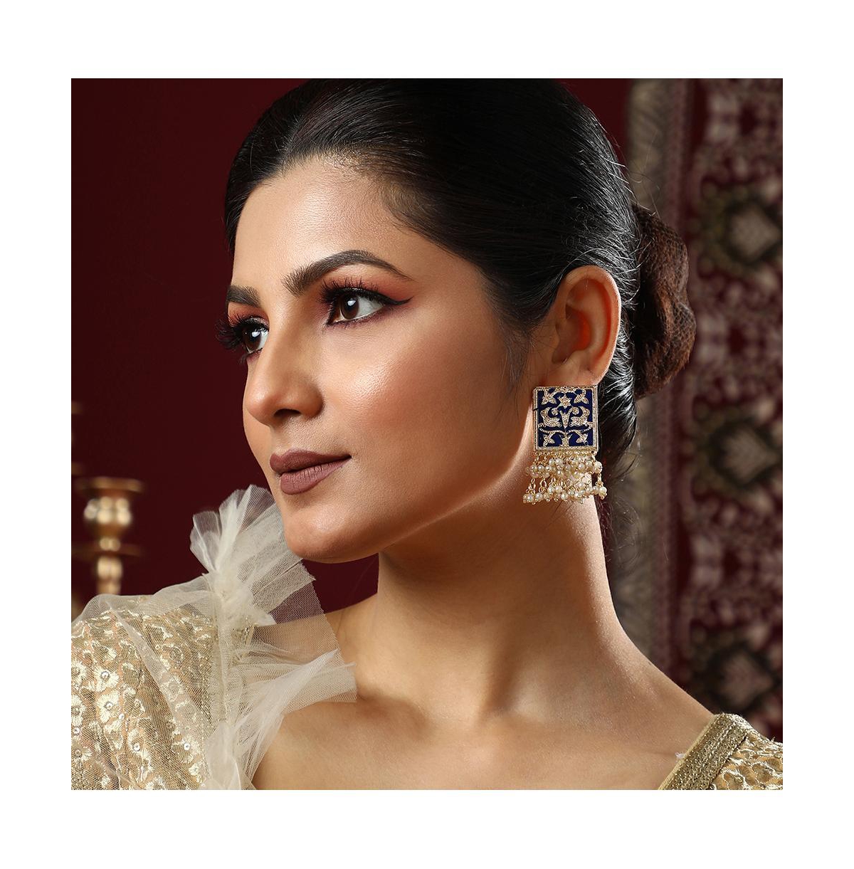 Sohi Women's The Niloufar Drop Earrings In Multi