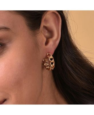 Women's Everyday Hoop Earrings Set