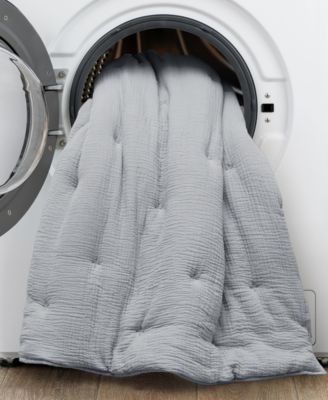 Harbor House Breeze Cotton Embroidered 3-Pc. Quilt Set, Full/Queen