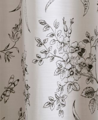 Branch Toile Vintage Floral Shower Curtain, 72" x 84"