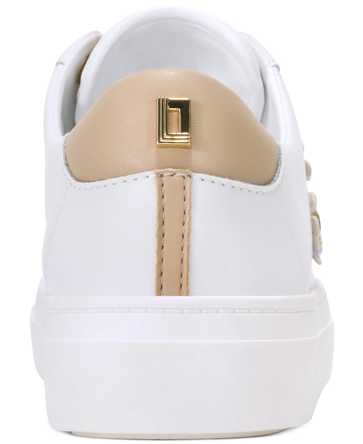Karl Lagerfeld Women's Cate Fleur Lace-up Sneakers In White