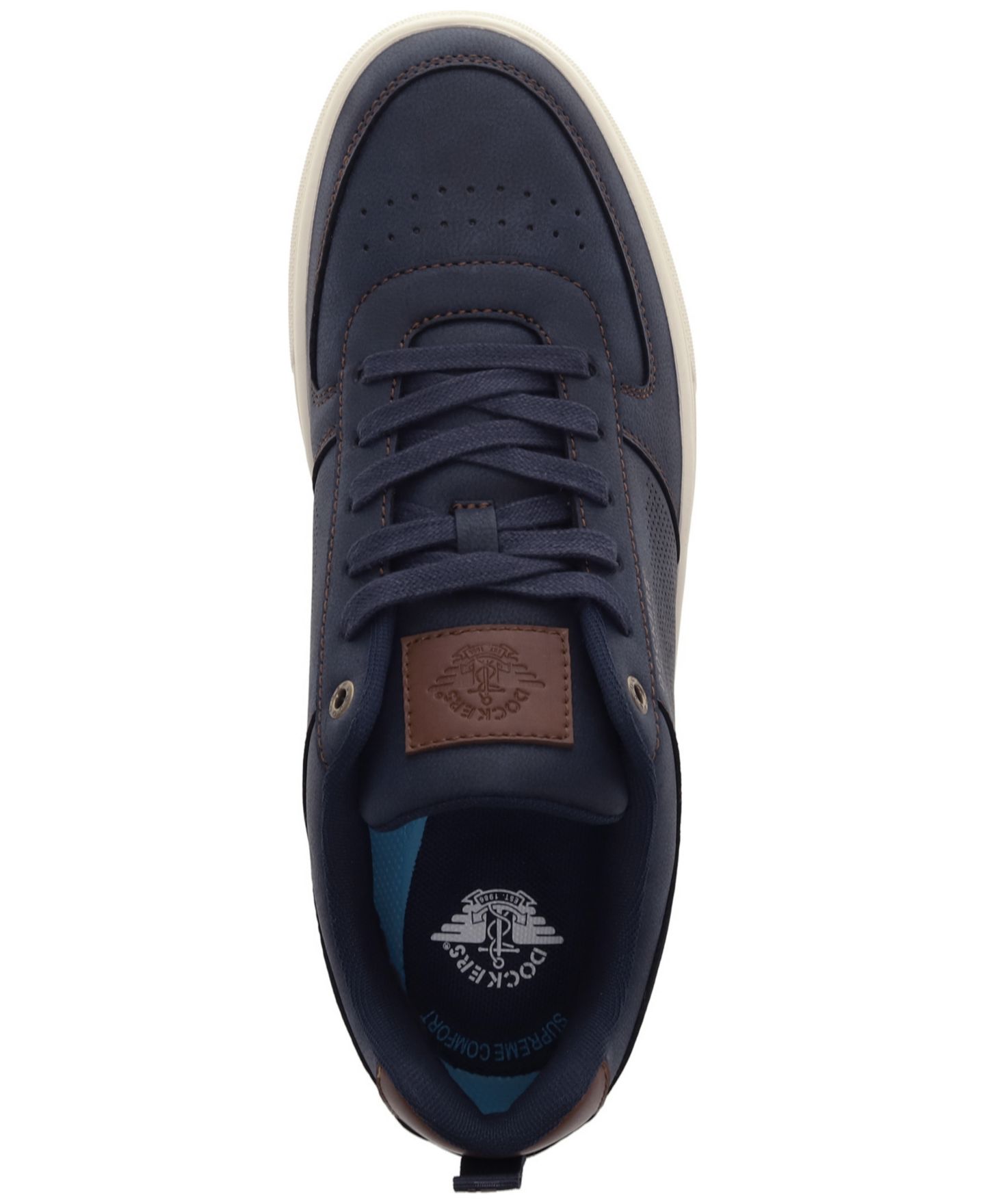 Мужские кроссовки Dockers Landon Casual Lace-Up, цвет: Чёрный — фото 9