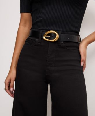 Women's Cropped Palazzo Jeans