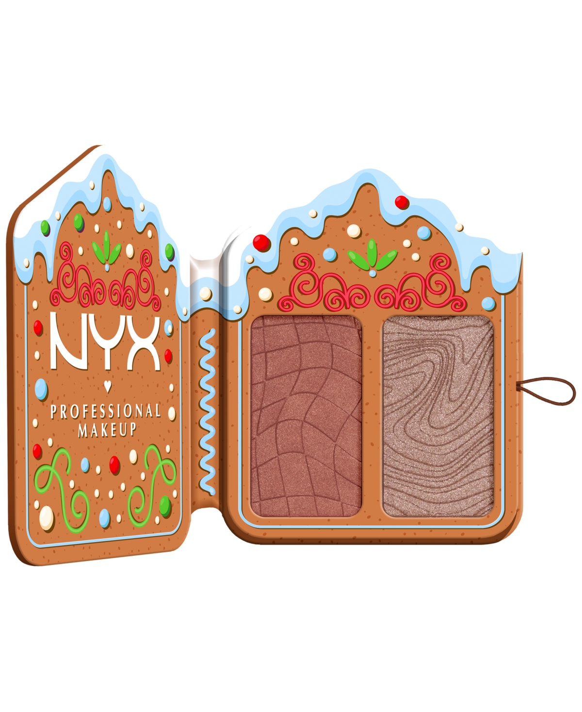 Nyx Professional Makeup Holiday Buttermelt Face Palette, 0.17 Oz.